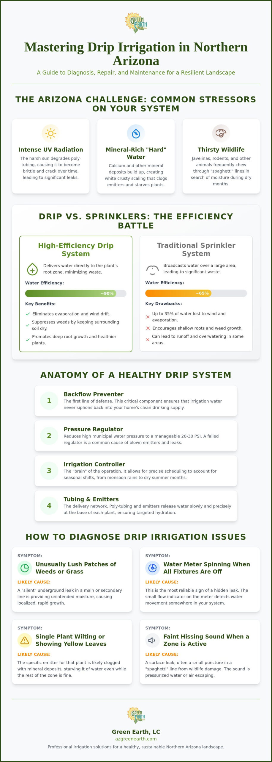 Drip Irrigation Repair Arizona: A Homeowner’s Guide to Efficient Water Management