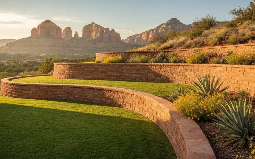 Expert Retaining Wall Construction in Sedona: Sustainable Hardscape Solutions