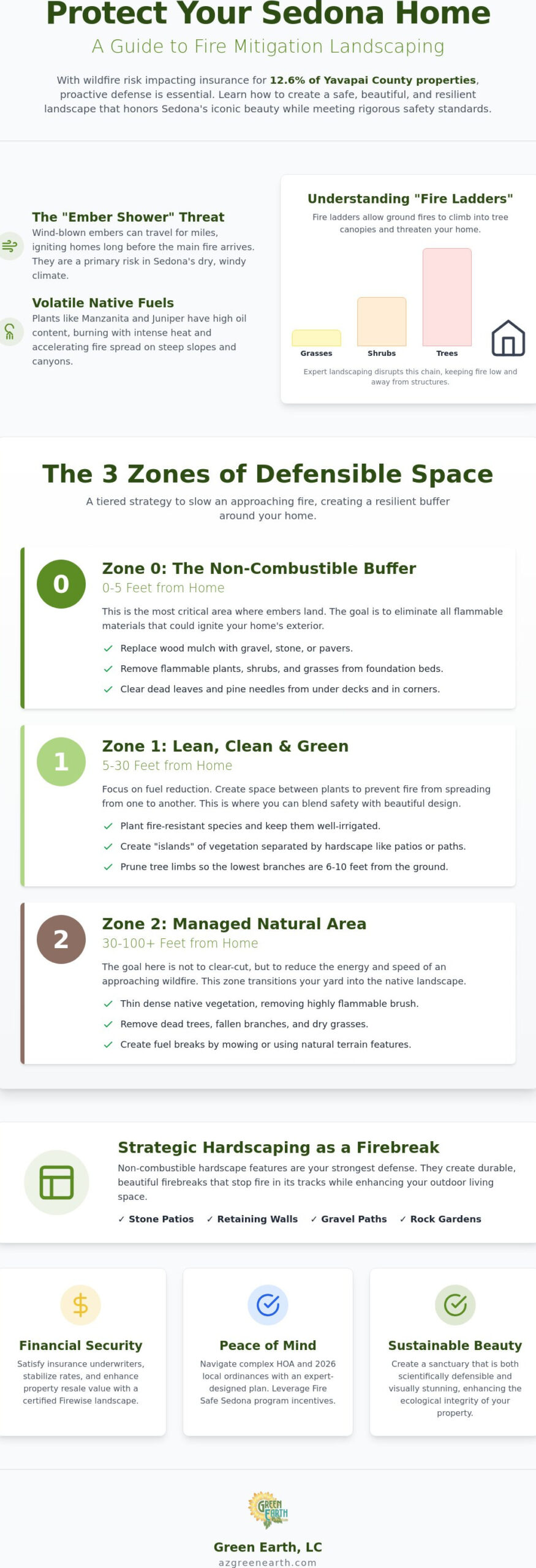 Fire Mitigation Landscaping Sedona AZ: Expert Defensible Space Solutions