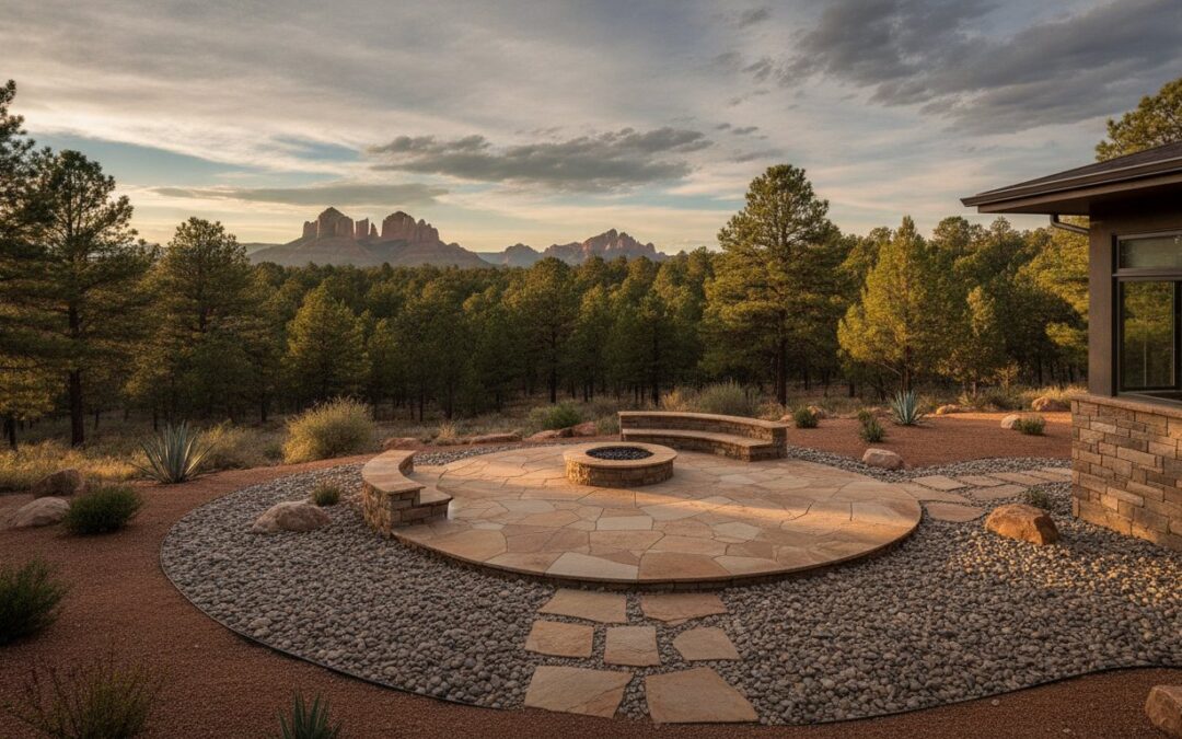 How to Implement Fire-Resistant Hardscaping for Northern Arizona Homes
