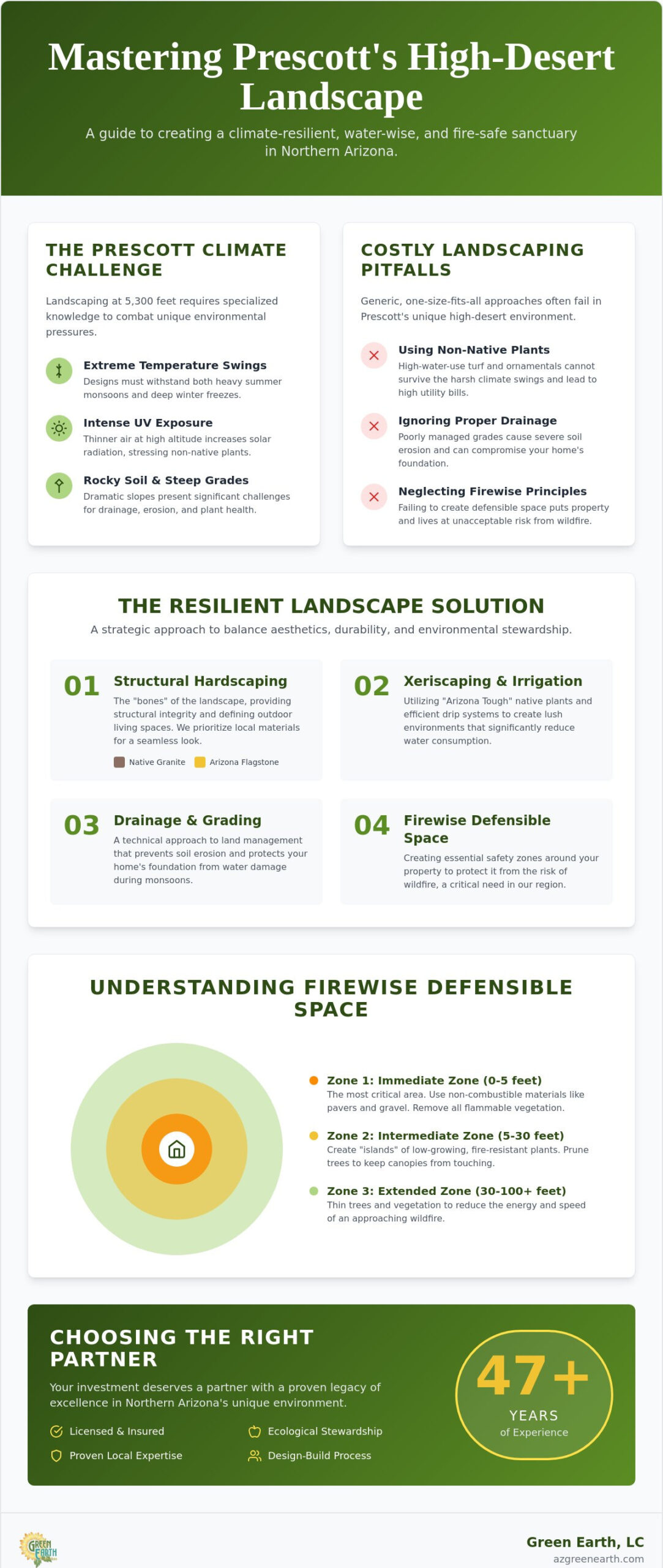 Professional Landscaping in Prescott, AZ: Designing Resilient High-Desert Environments