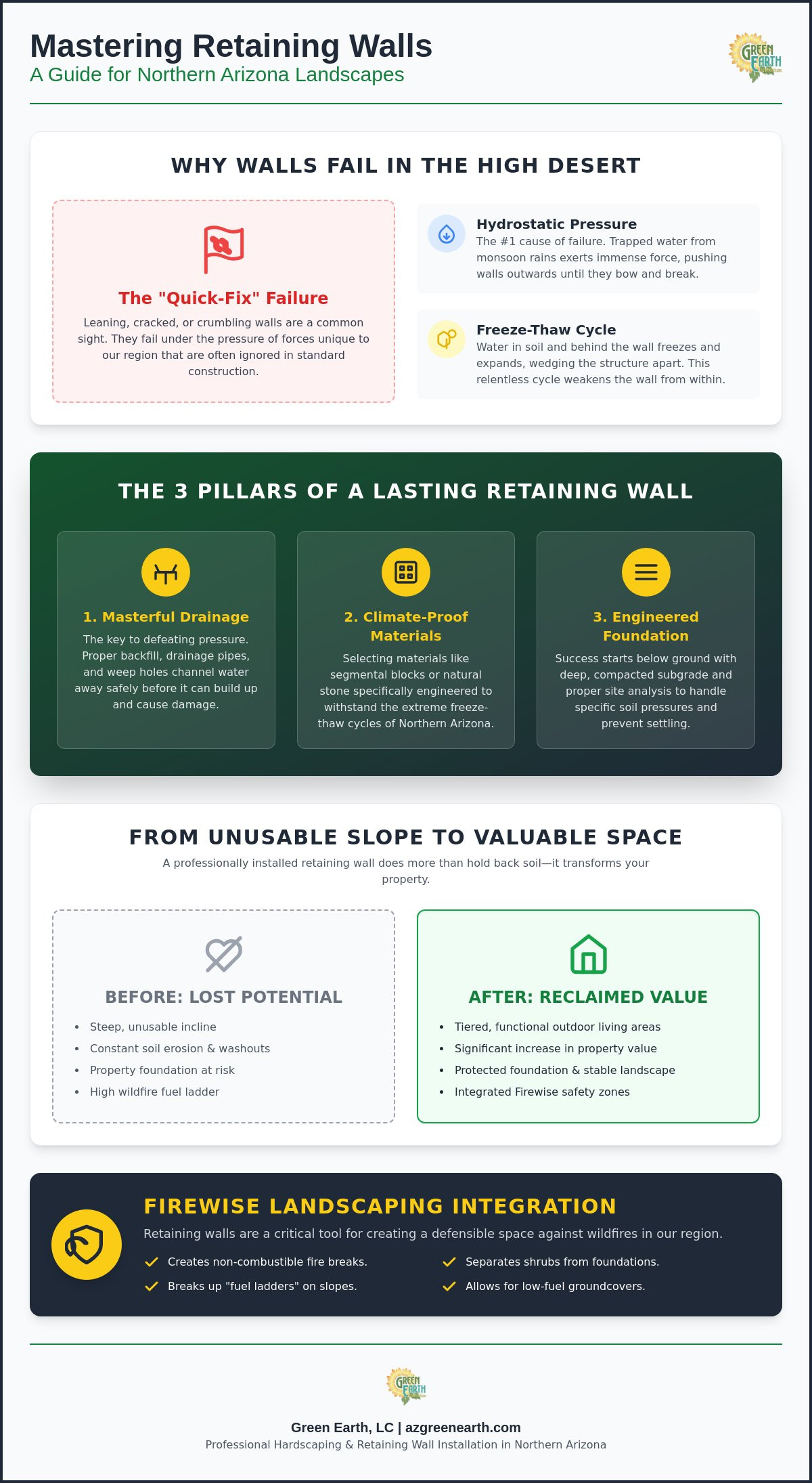 Retaining Wall Installation Northern Arizona: A 2026 Buying Guide