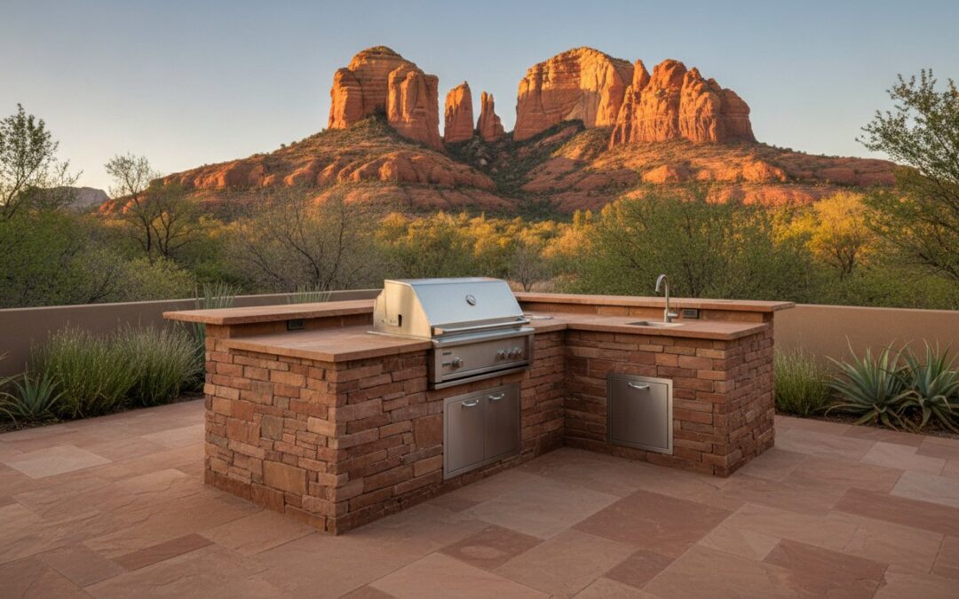 Expert Outdoor Kitchen Builders in Sedona, AZ: Designing for the High Desert