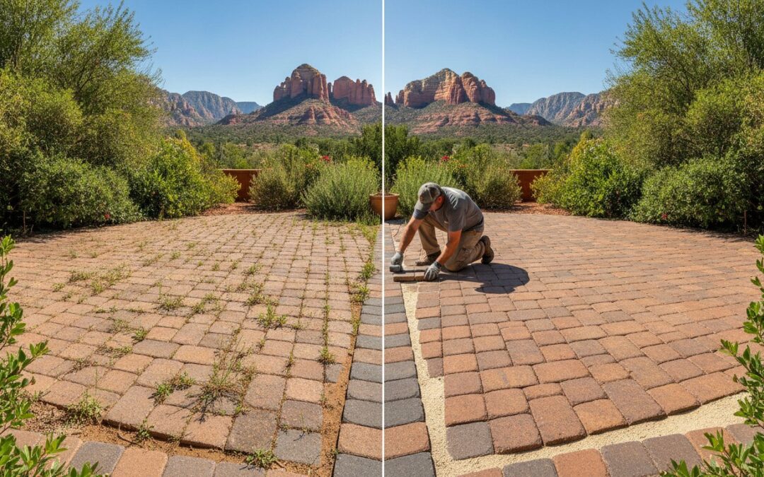 Expert Paver Patio Repair in Sedona: Restoring Your Outdoor Living Space