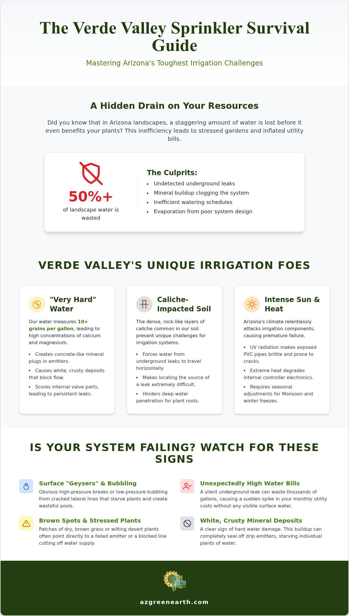 Expert Sprinkler System Repair in the Verde Valley: Restoring Efficiency to Your Desert Landscape