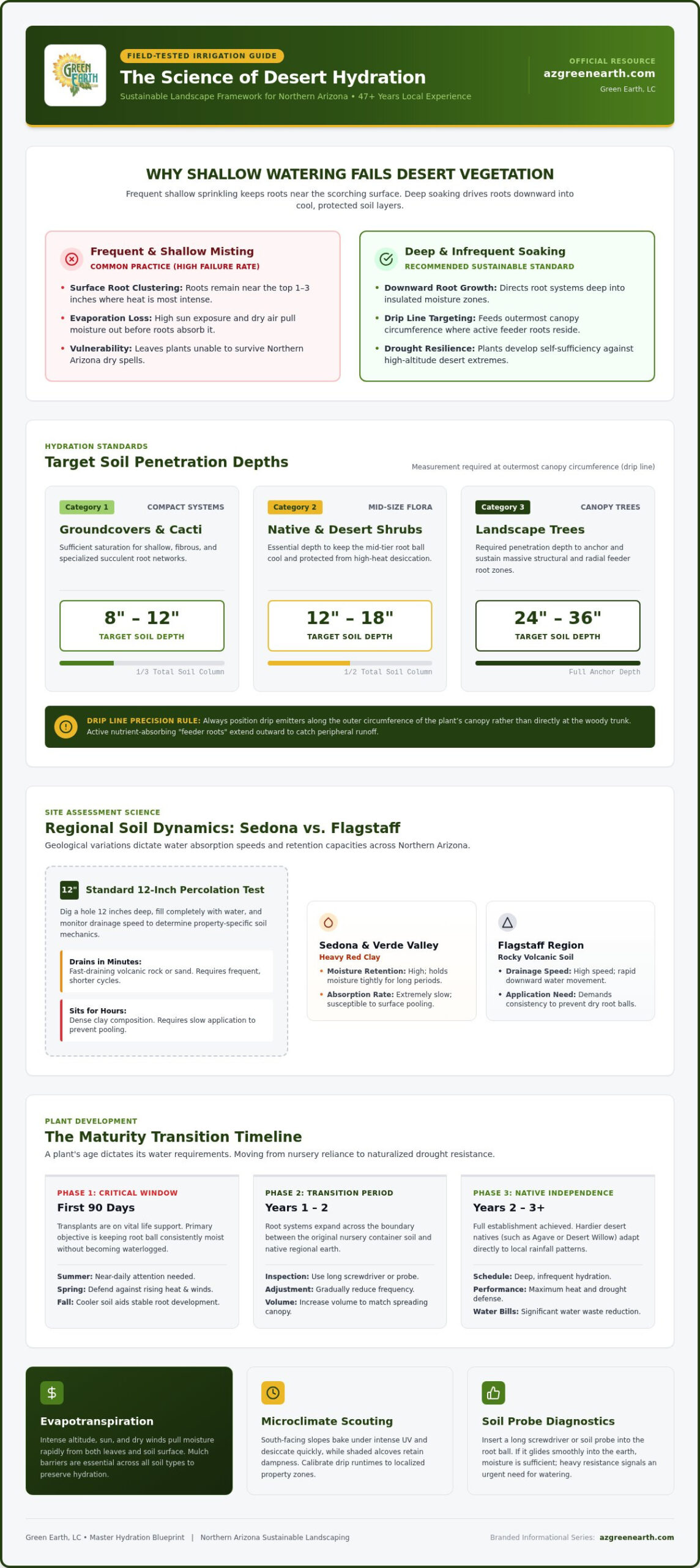 2026 Northern Arizona Desert Plant Irrigation Guide