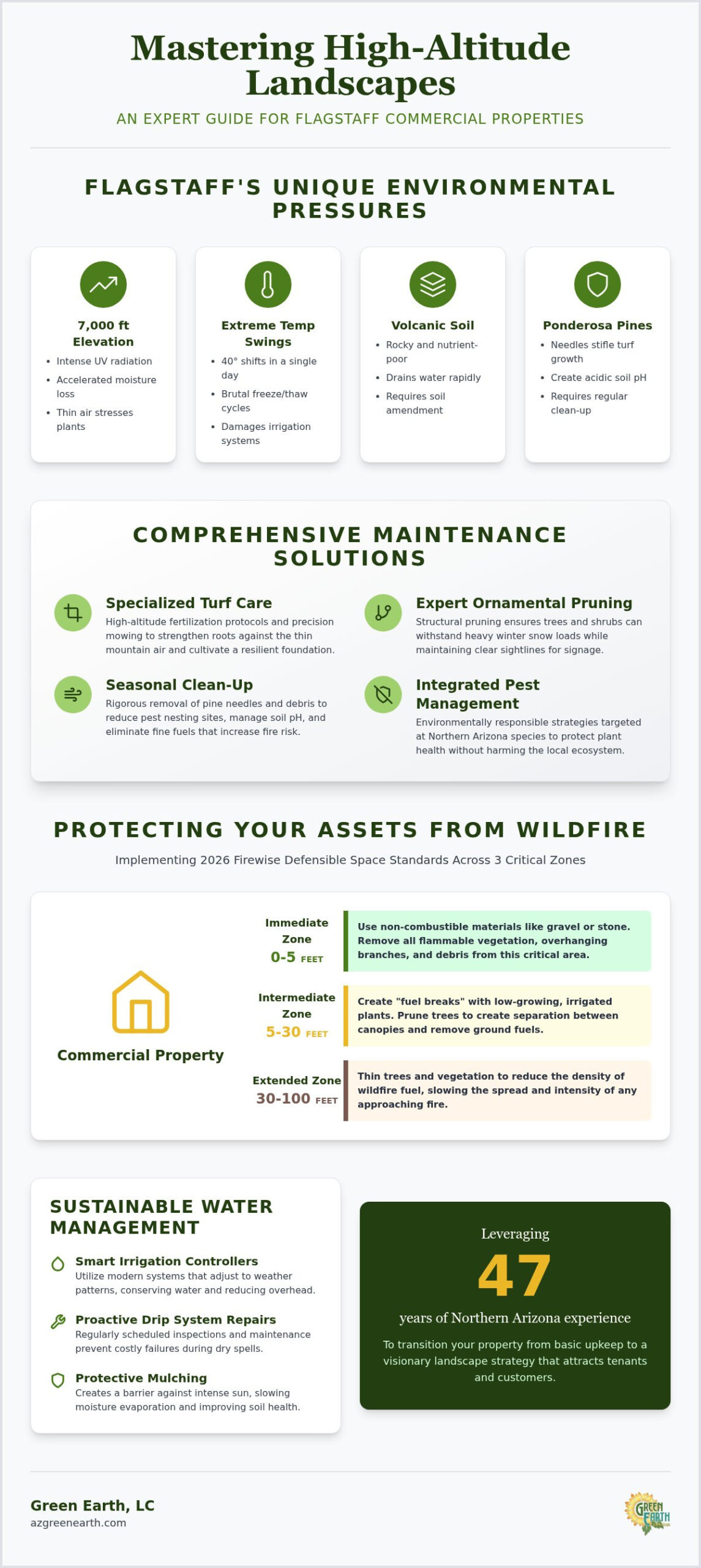 Commercial Landscape Maintenance in Flagstaff: The 2026 Expert Guide