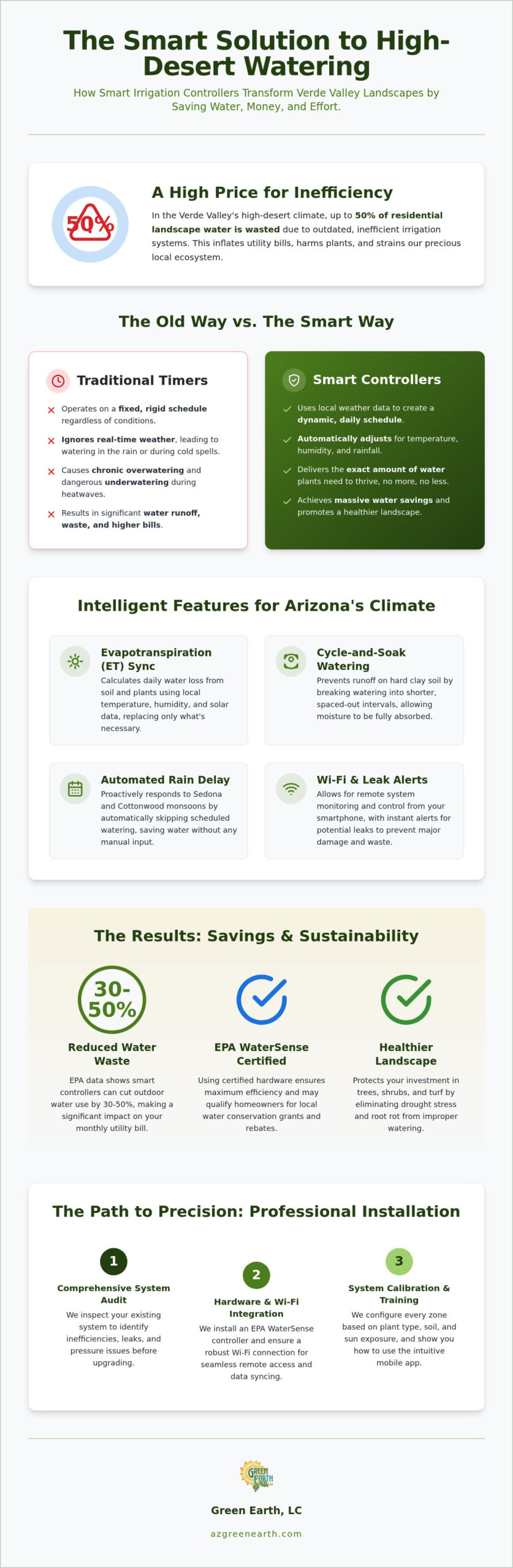 Smart Irrigation Controller Installation Verde Valley: Save Water & Money