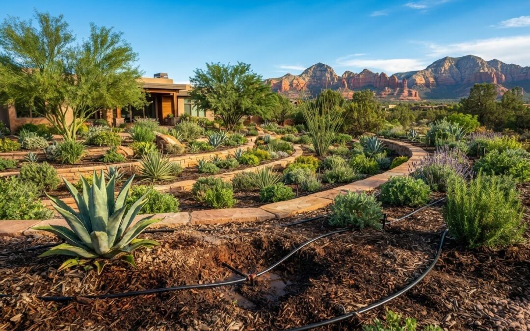 Drip Irrigation System Installation in Cottonwood, AZ