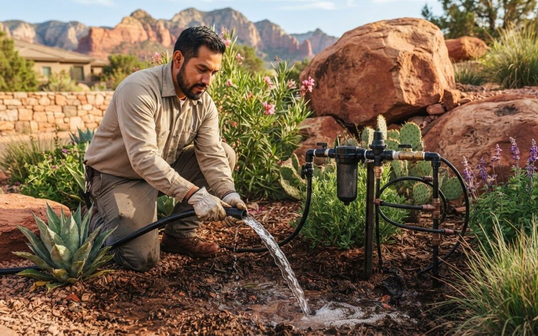 How to Maintain a Drip System and Flush Its Lines